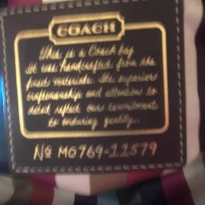 NWOT AUTHENTIC Coach